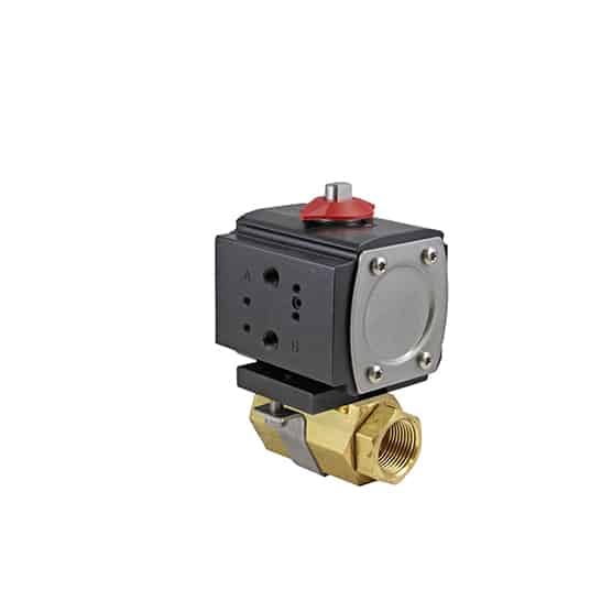 1 1/4 Inch Pneumatic Actuated Ball Valves