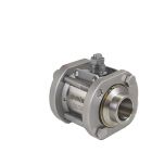 1" Tube Socket Weld Stainless Steel Replacement Actuator-ready Ball valve