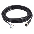 M12 Female 4-Pin Cable, 12' (4 Meters)