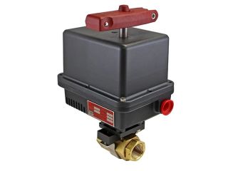 3/4" NPT Brass Electric Actuated Ball Valve