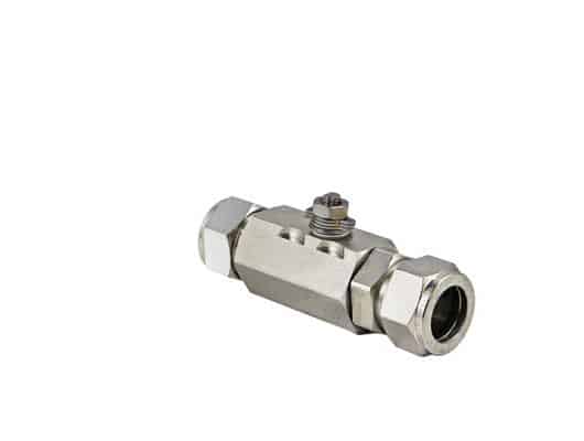 1" Tube Compression Stainless Steel Replacement Actuator-ready Ball valve