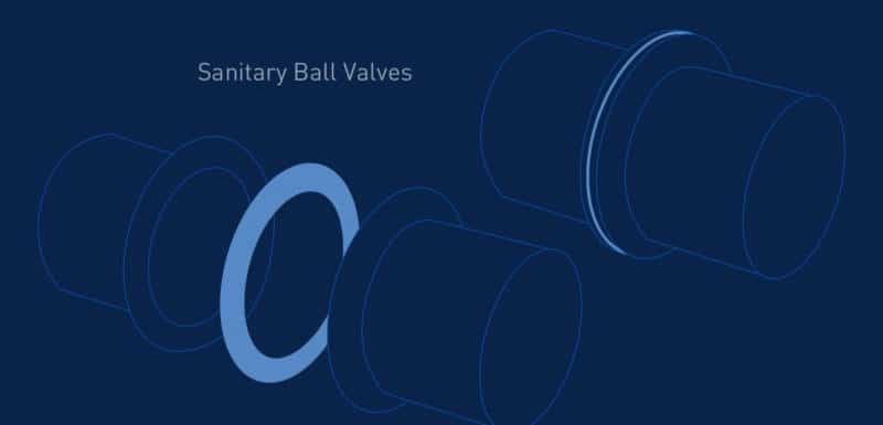 Sanitary-ball-valves