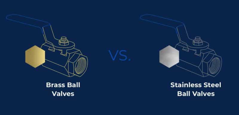 brass vs stainless steel ball valve